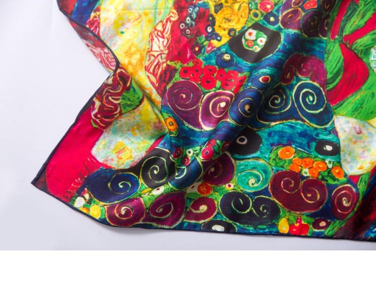 Lotus Silk Scarf-3 Lotus Silk Scarf-3