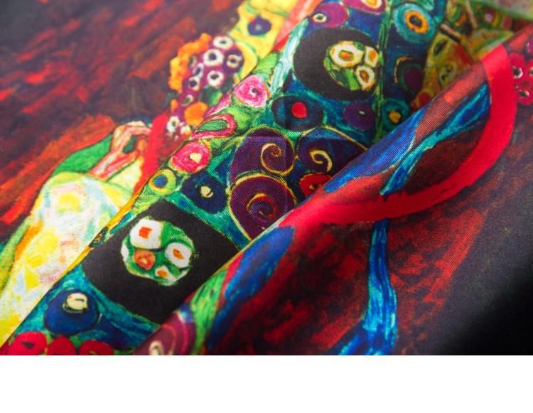 Lotus Silk Scarf-2 Lotus Silk Scarf-2