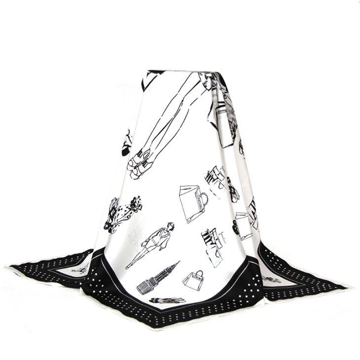 Low MOQ Silk Scarves