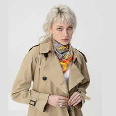 Két színes selyem Neckerchief Nők