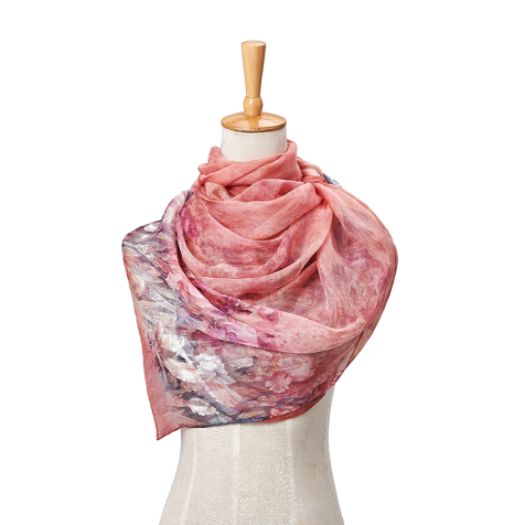 Muzulmán selyem fej sál a nők számára