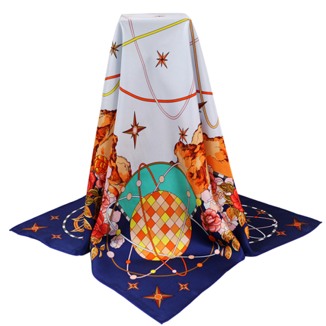 Selyem sál logó szállítóval