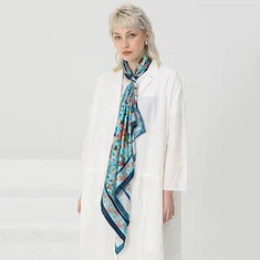 Hal selyem sál kézzel hengerelt