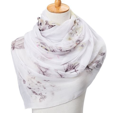 Túlméretes nagy selyem sál