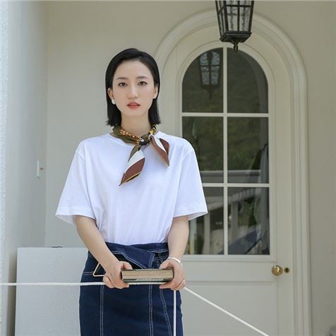 Selyem nyak nyakkendő sál