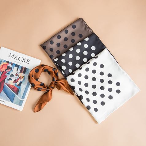 Selyem sál fejpánt